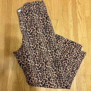 Handmade Leopard Jeans